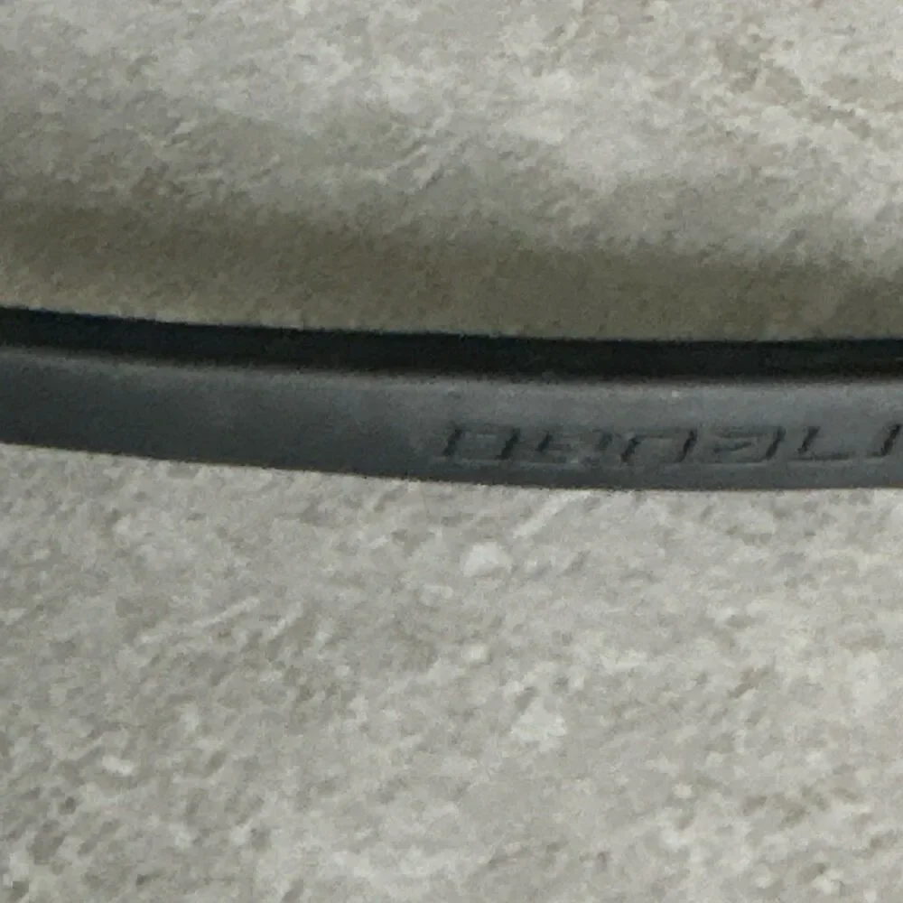 Denali Summit Black Half Rim Rectangular Eyeglass Frames w/case 56-18-135